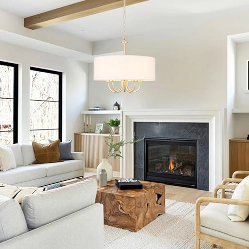 5-Light Drum Pendant Light - 26.37 to 85.43