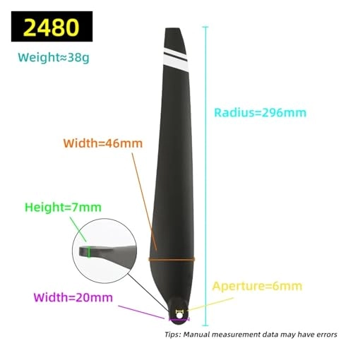 UAV propeller blades
