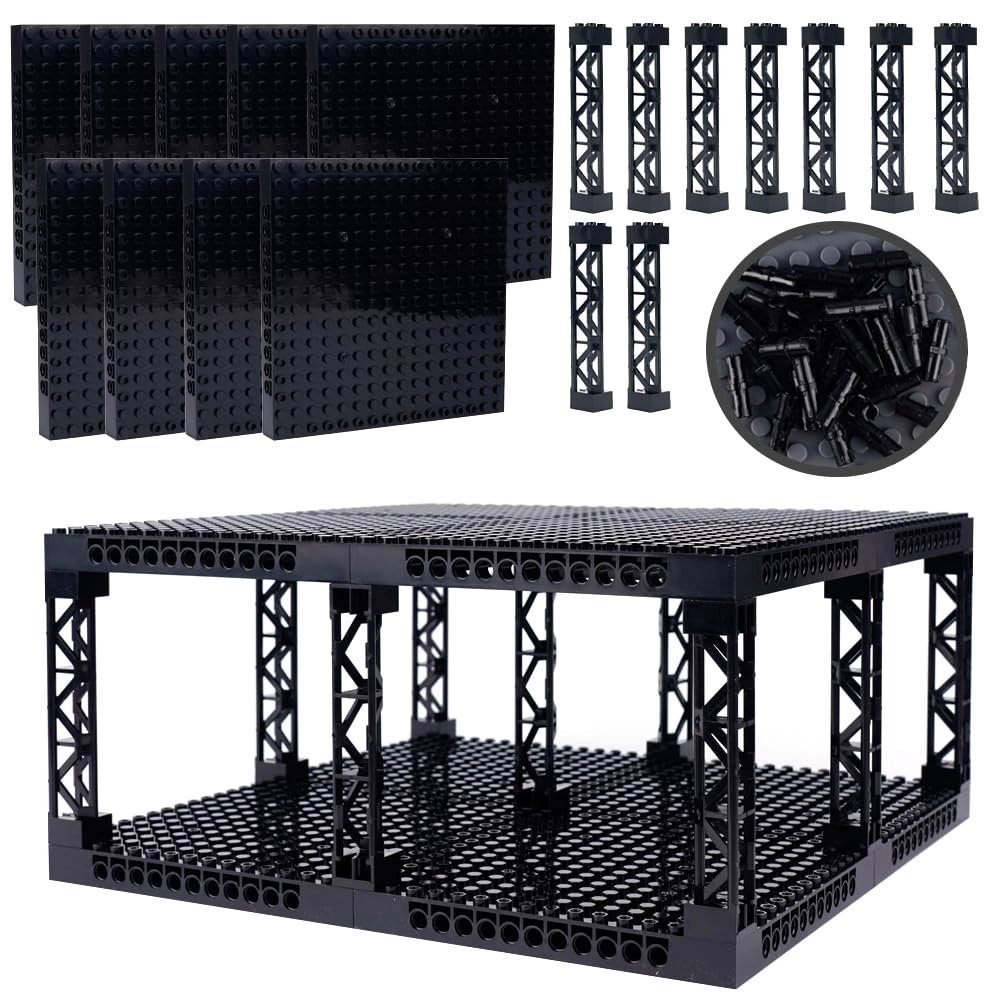 WSRYLTCH Brick 16x16 Plate 1/3 - Plastic classic bricks 1