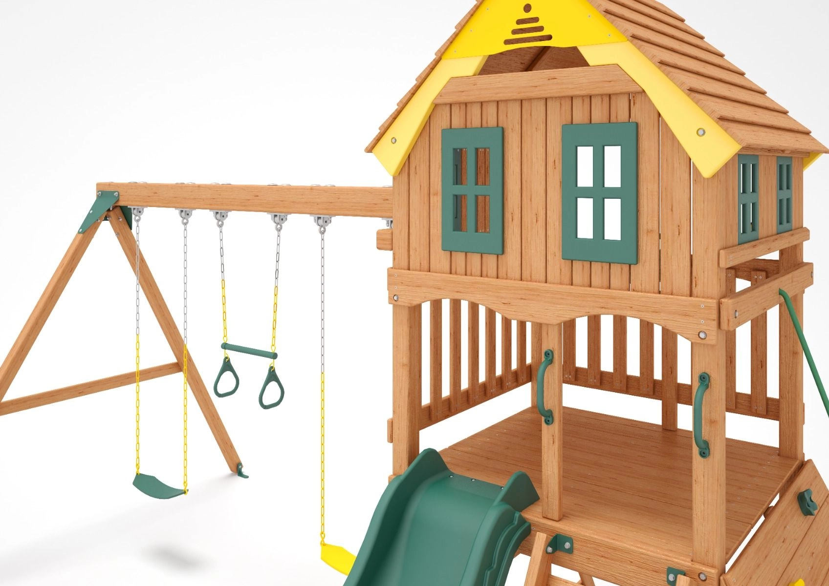 Sunny Sling - Wooden Swingset
