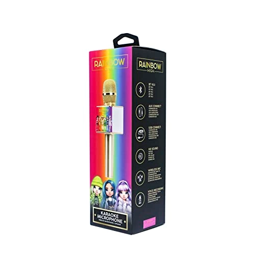 Rainbow High Wireless Karaoke Microphone