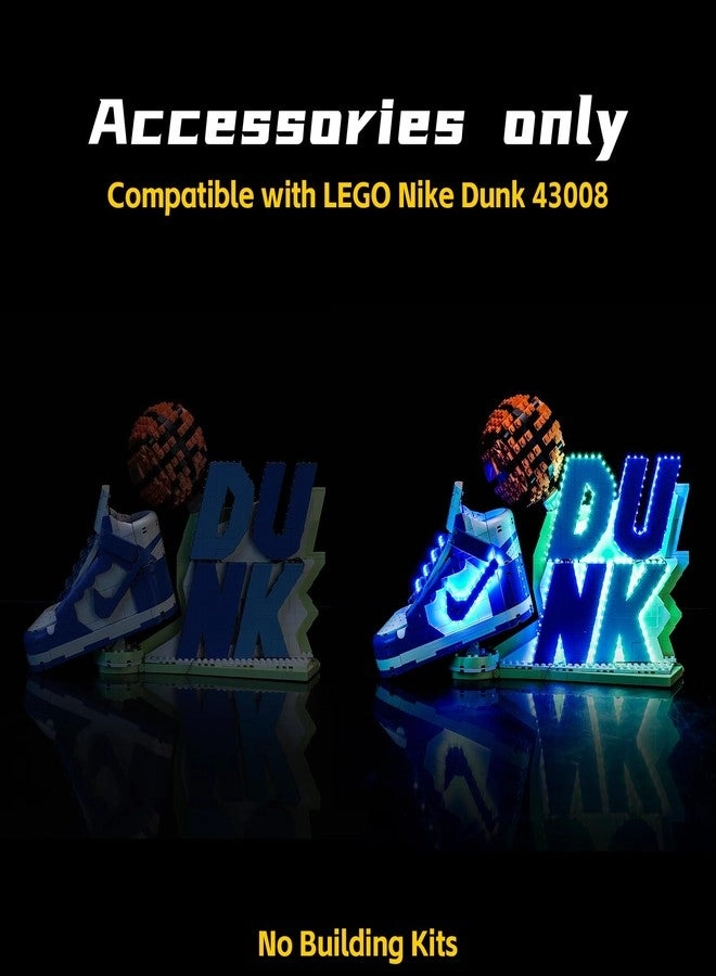 LED Light Compatible with Lego 43008 - Touch-Sensitive Switch with dimming Function Excluding Bricks