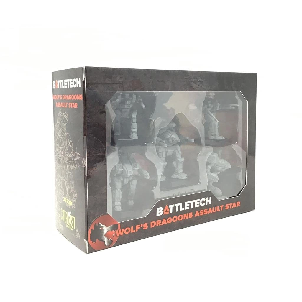 Catalyst Game Labs BattleTech Wolfs Dragoons Assault Star - Miniature Game