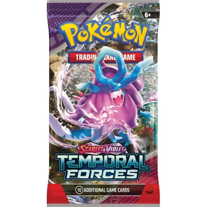 Pokémon Scarlet & Violet 05 Temporal Forces - Sleeved Booster