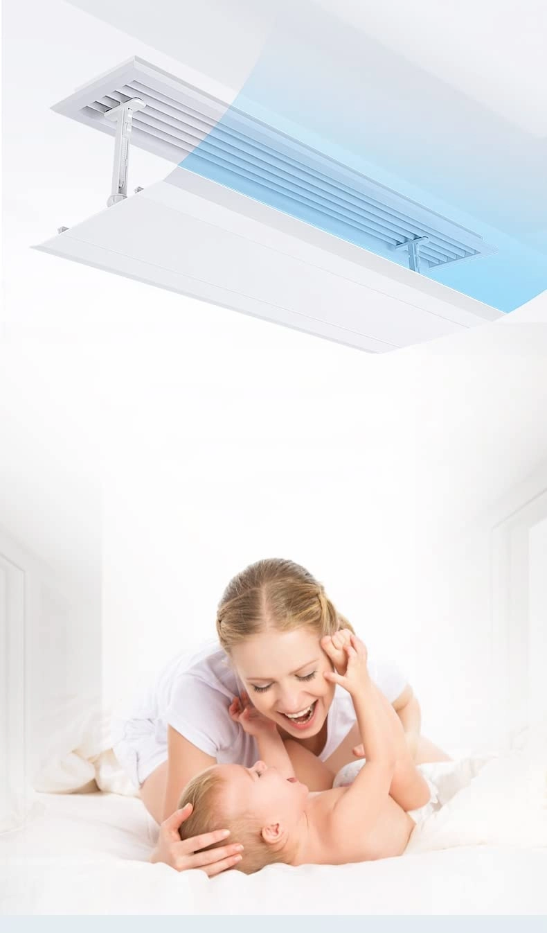 Organized Home AC air Deflector