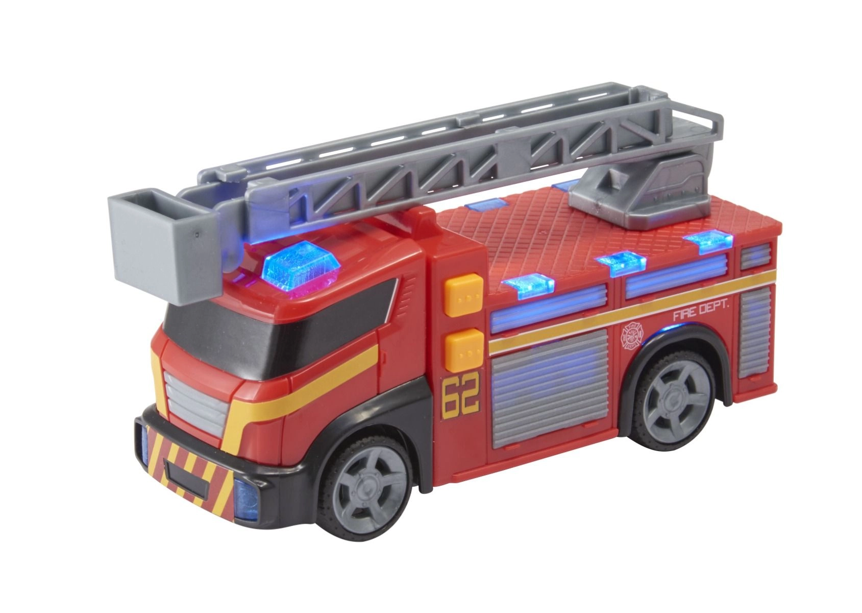 Mean Machines Light And Sound Fire Engine - Red 3+