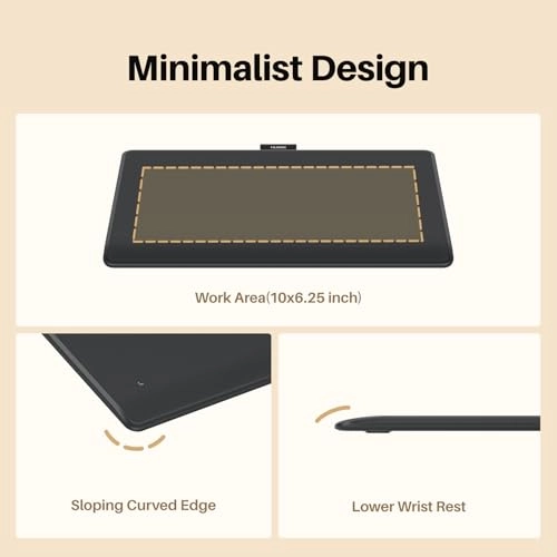 Inspiroy Frego - 10 x 6.25 inch 8192 Levels