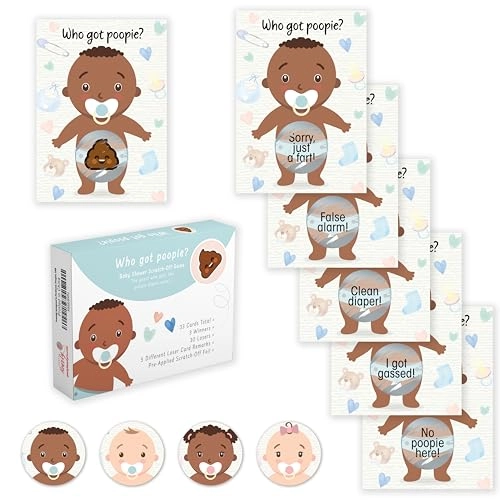 Baby Shower Games - English 13 years and up 33 pieces