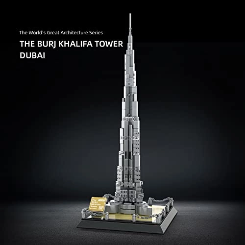 Burj Khalifa Tower - 555pcs