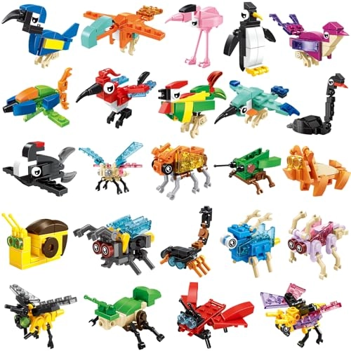 Animal Building Sets - Animals 24 pcs