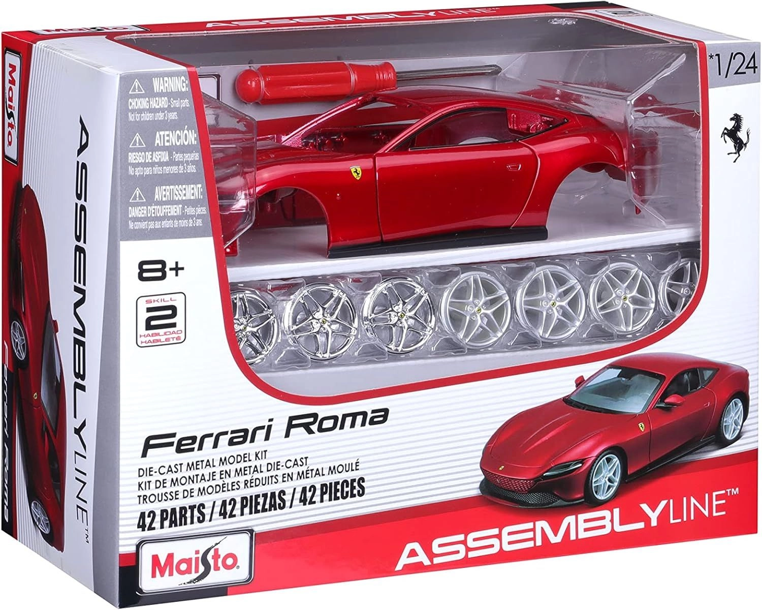 Al-Ferrari Roma - Model Kit (FGI-39139) - 1:24