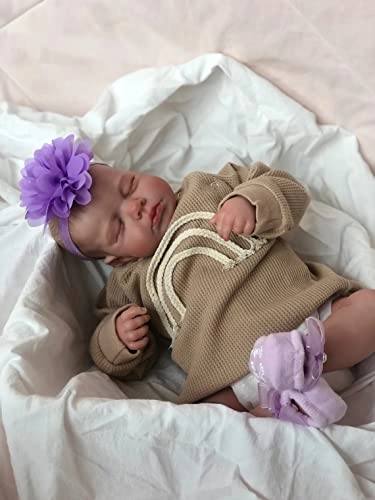 Loulou Reborn Baby Doll - 19 Inches Vinyl