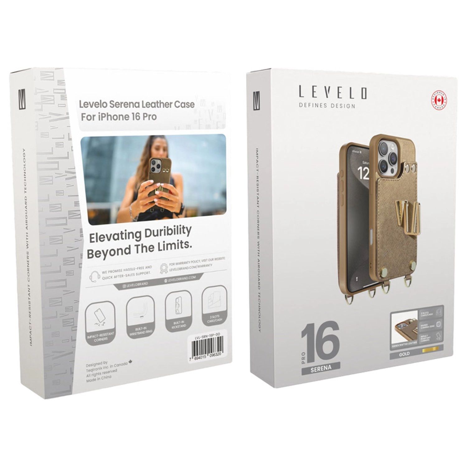 Serena Leather Case for iPhone 16 Pro