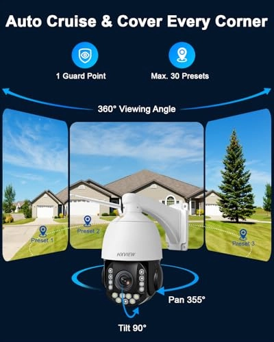 4K PTZ Security Camera