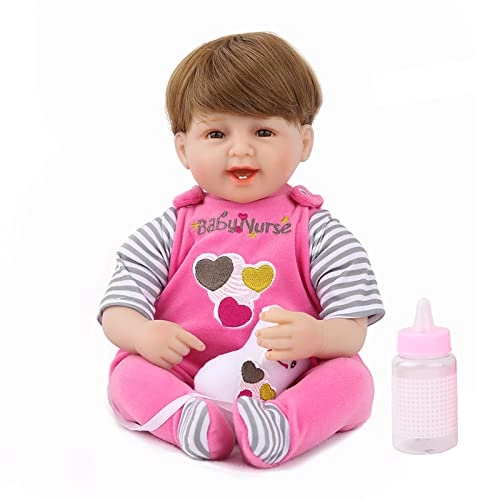 Reborn Baby Doll - 18 Inch 45cm Soft Vinyl Girl