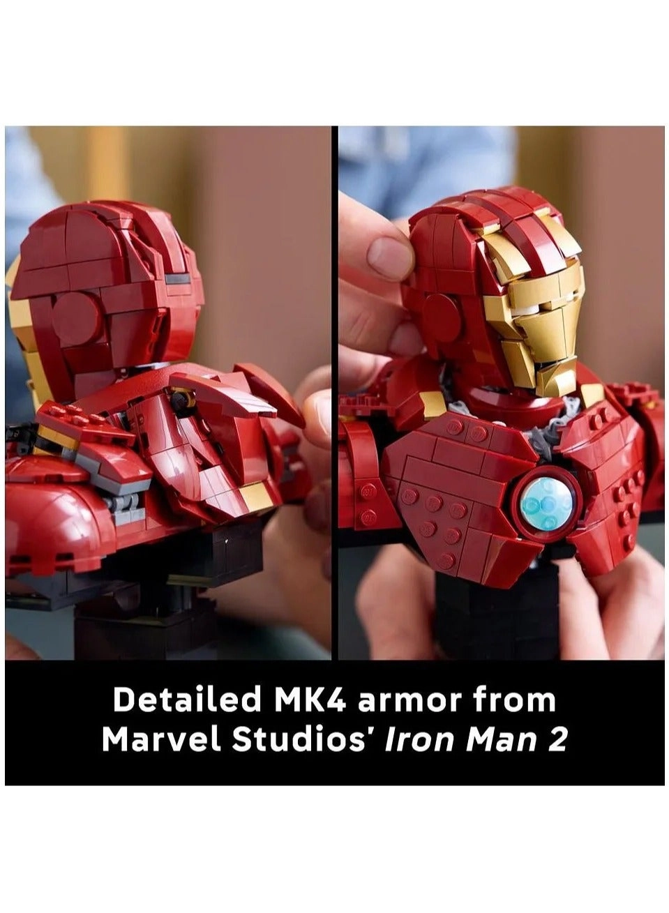 Iron Man MK4 Bust (76327) - 436 Pieces Minifigure
