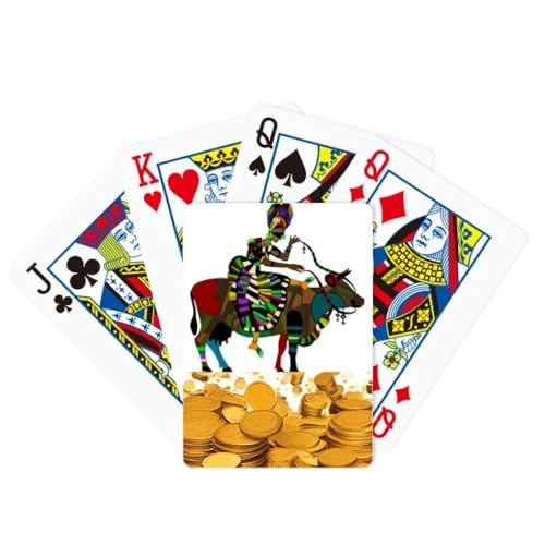 Cow Ride China Minority Dressing Totem - Bridge Size multicolor