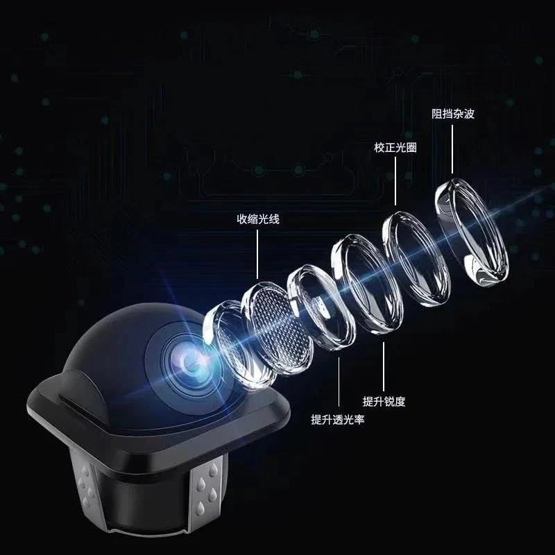 Rear View Camera - Night vision wireless 1280x720 pixels