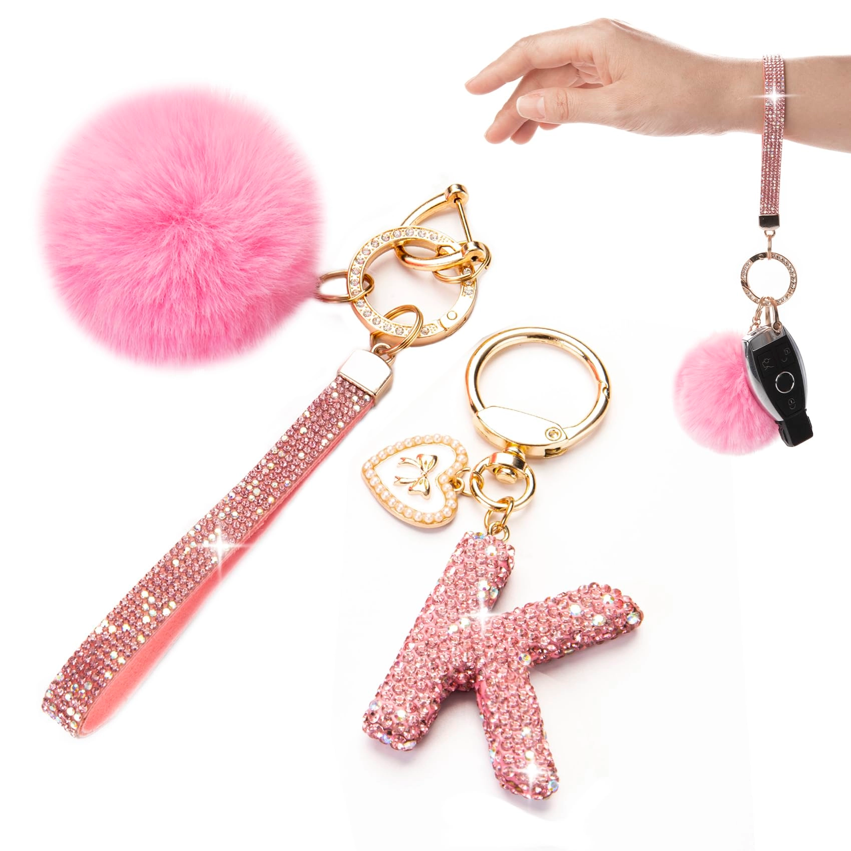 Initial Keychain - Letter