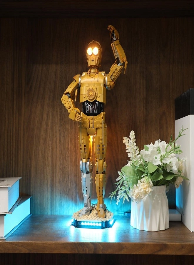 Light Kit for LEGO C-3PO - LED Lighting Compatible with LEGO Star Wars 75398