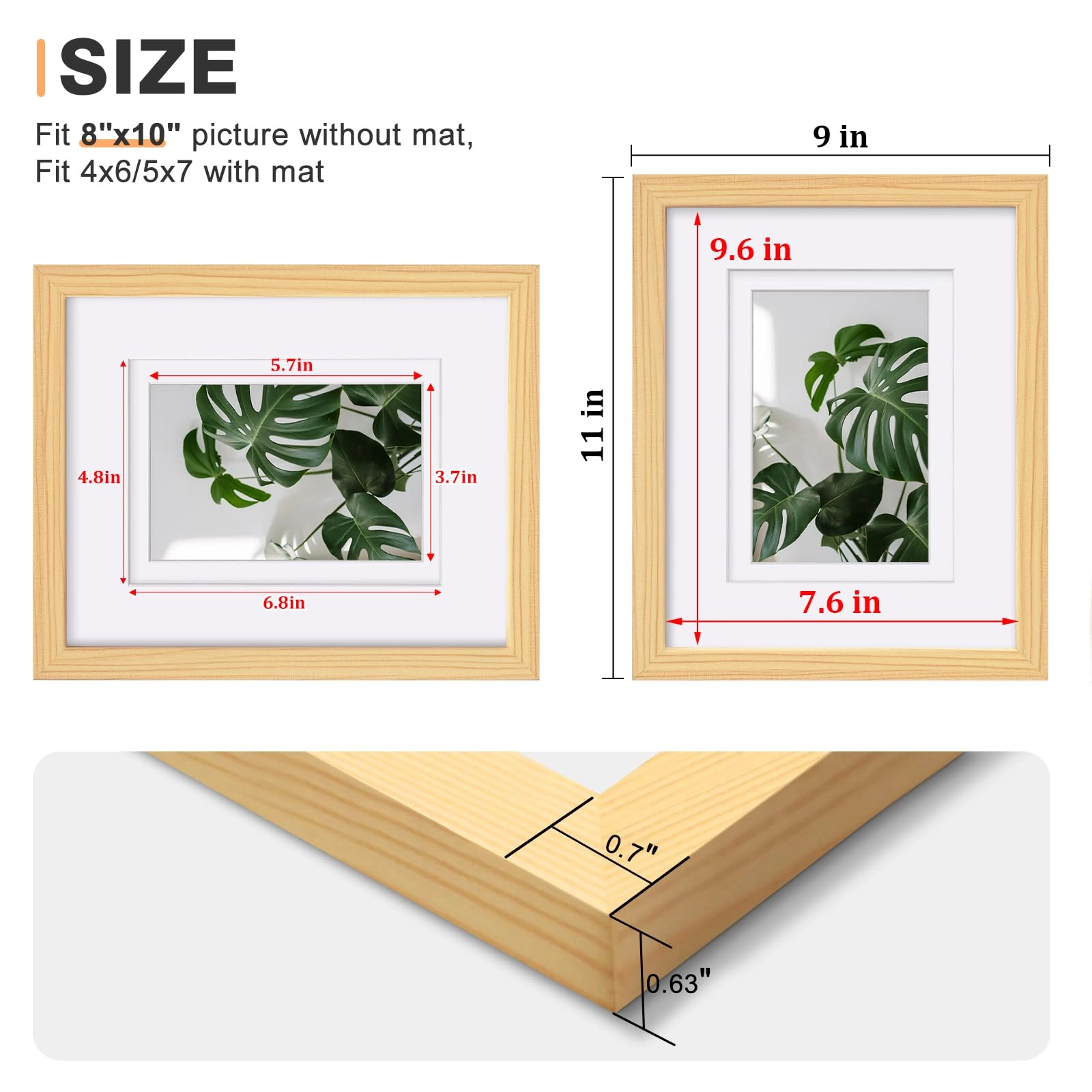 8x10 Picture Frames - 8x10 4