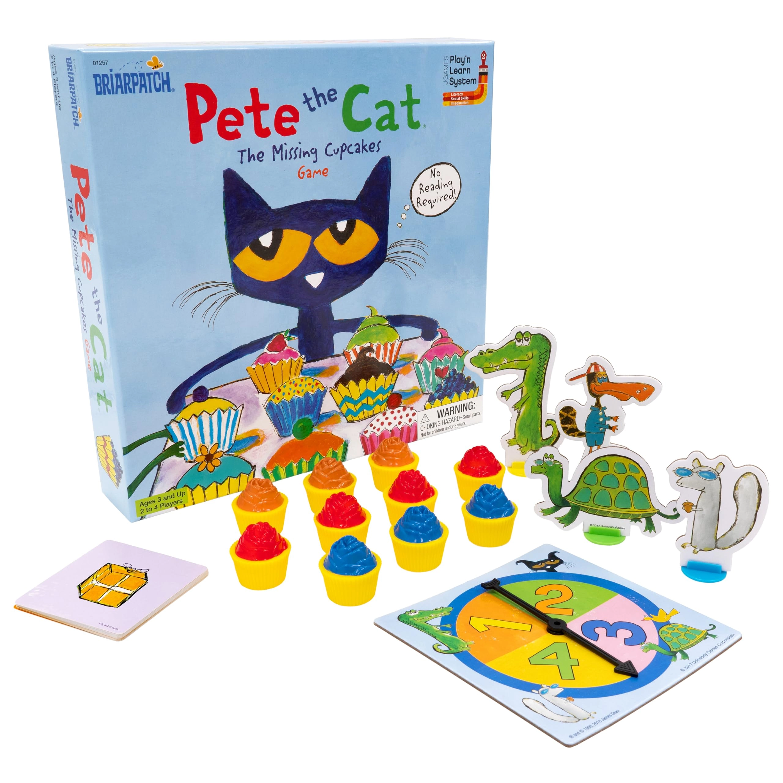 Briarpatch Pete The Cat The Missing Cupcakes Game - 3 years+ 120 pieces