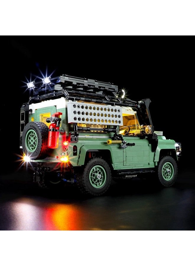 LED Lighting Kit for LEGO Land Rover Classic Defender 90 10317 - Plastic 1