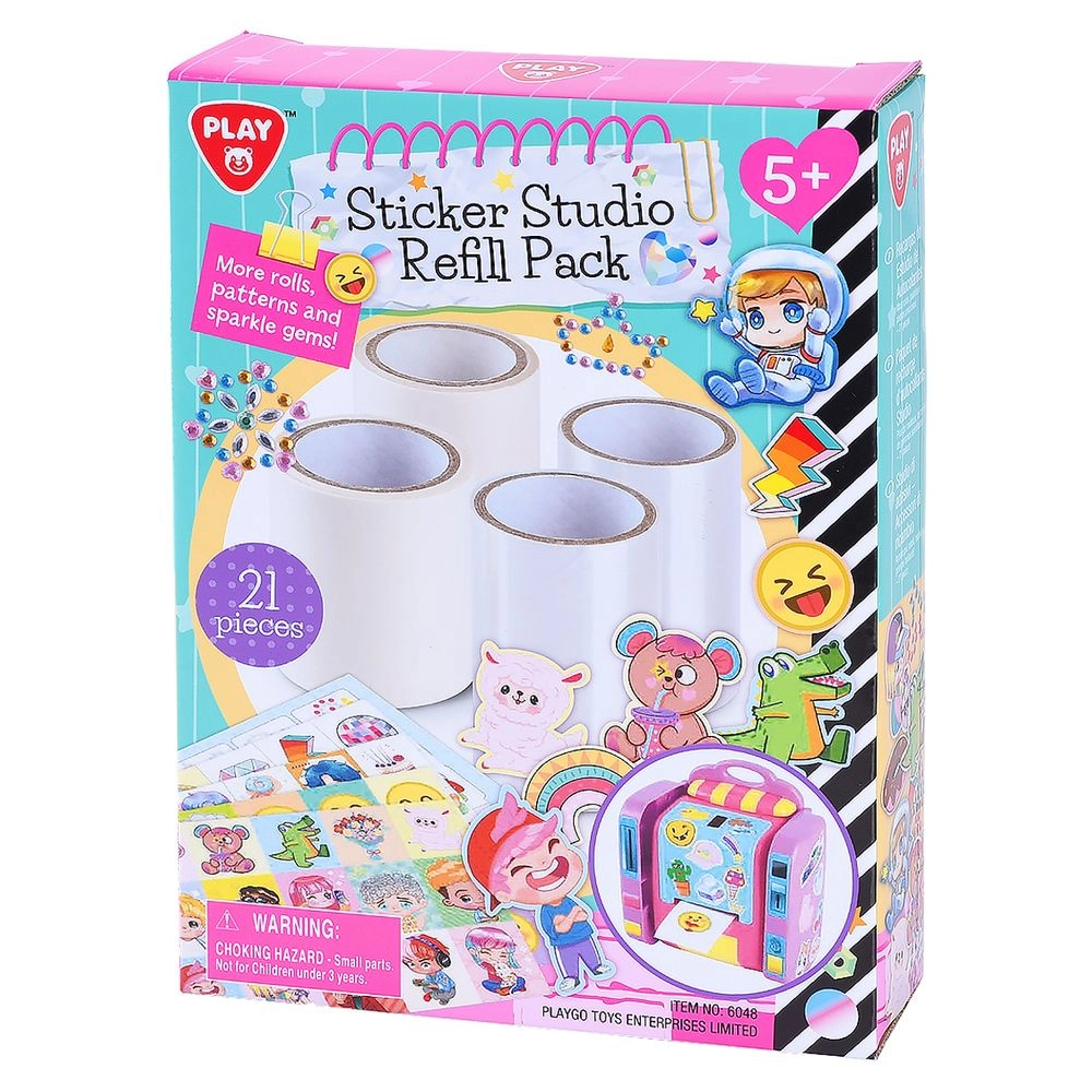 Play&Go Sticker Studio Sticker Book Refill Pack 21 pcs