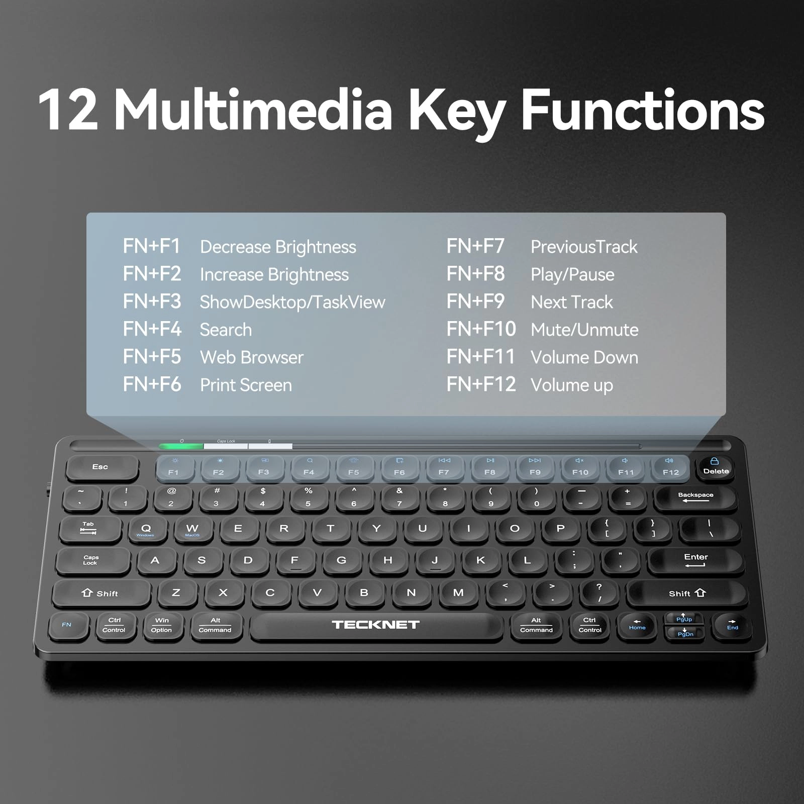 Mini Wireless Keyboard - Workman Wireless