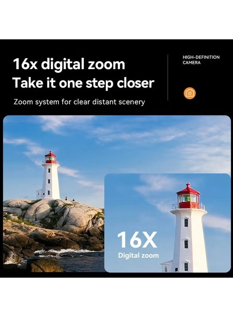 50MP Digital Camera - 1080P 16x Zoom