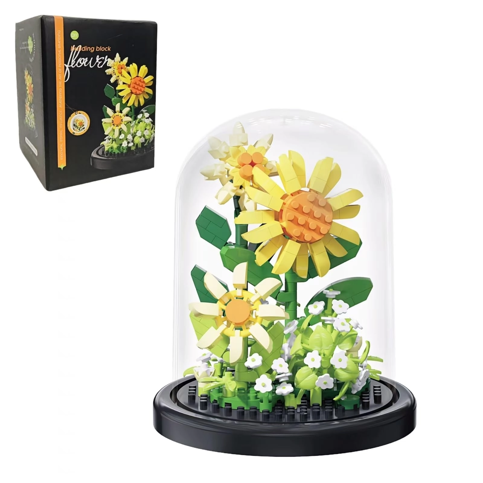 WULOBOOI Sunflower Flowers - 310pcs