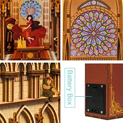 DIY Dollhouse Miniature Book Nook