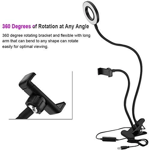 Ring Light LED - 6" Tripod 3 Light Modes