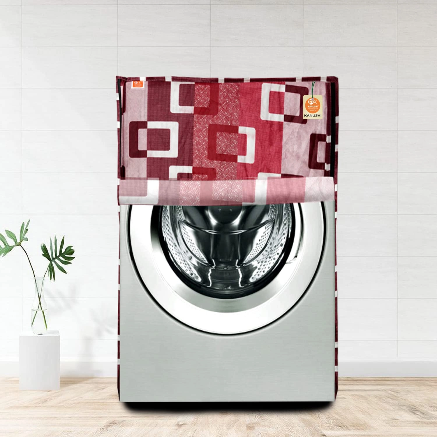 Front Load Washing Machine Cover - Washable Dustproof 23x23x33