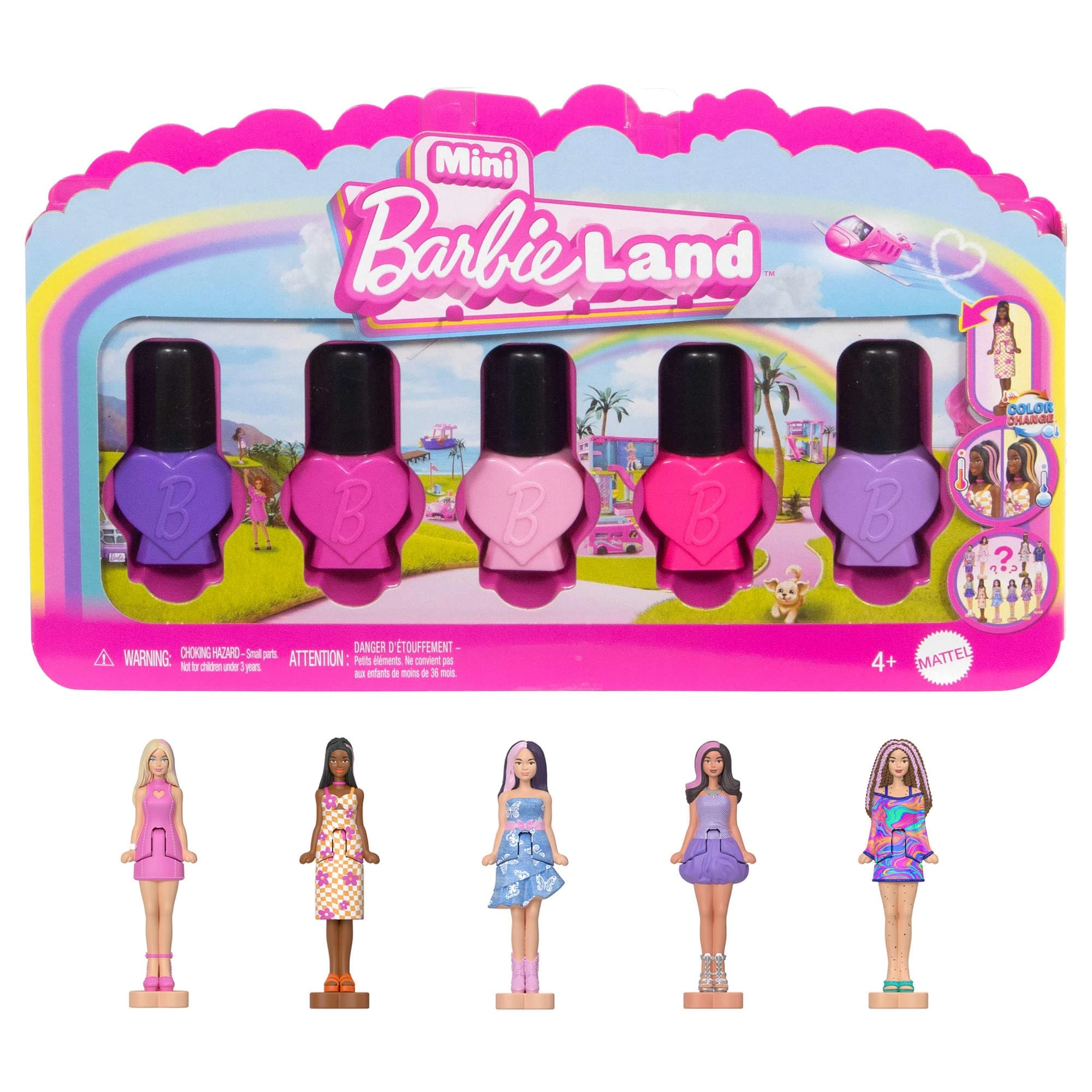 Mattel Barbie Mini BarbieLand - 5-Pack 1.5-inch Ages 4+