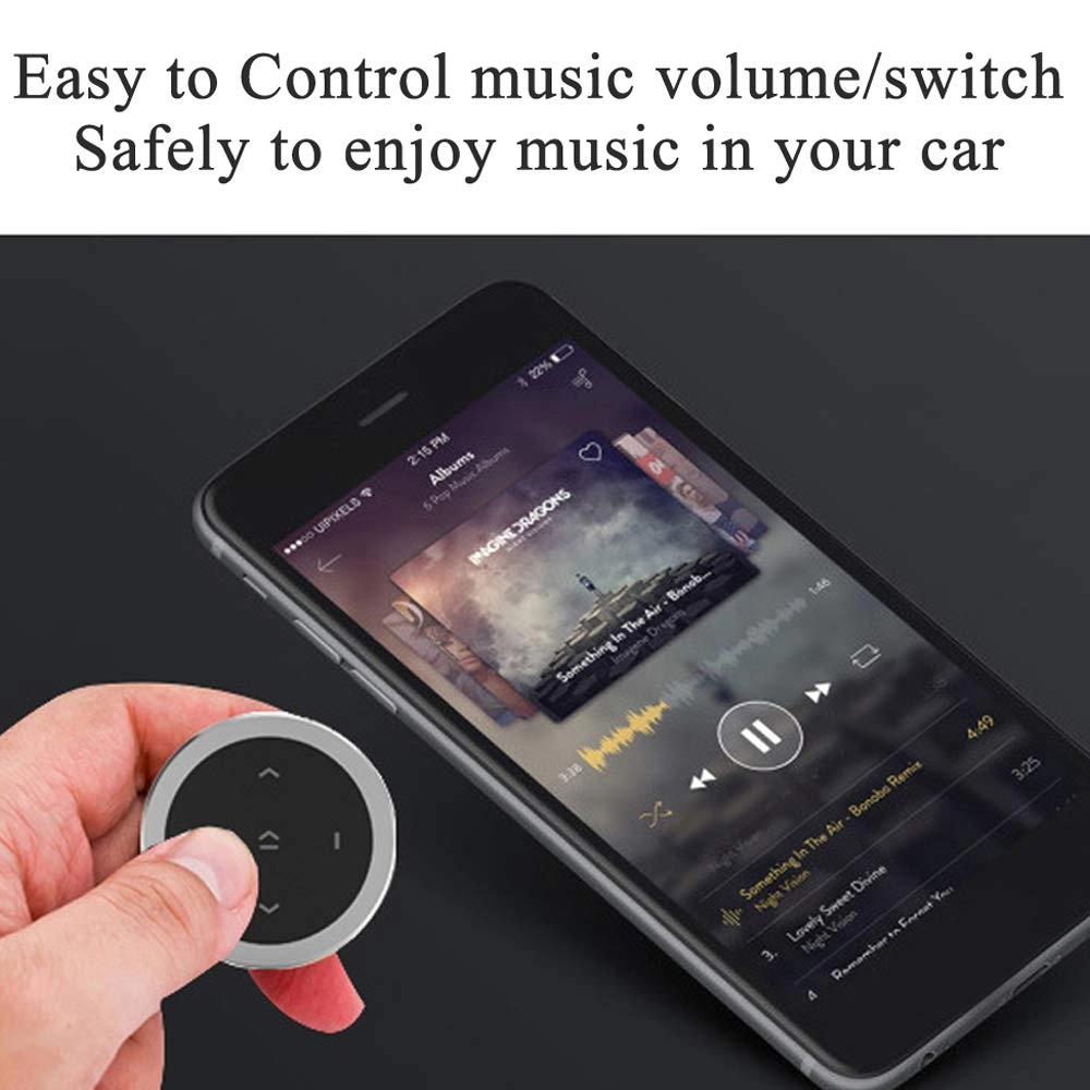 Car Wireless Bluetooth Remote Controller - Bluetooth wireless iOS Android