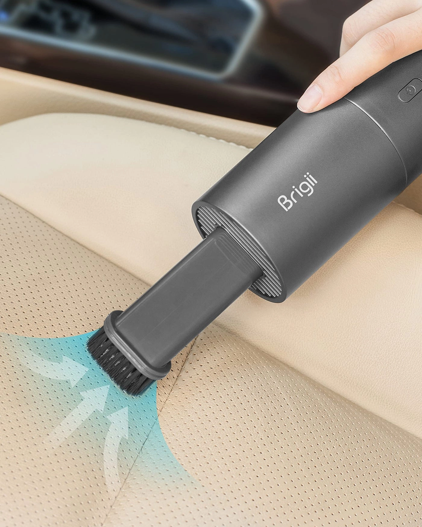 Crevice Vacuum - Cordless 2-in-1 USB-C Rechargeable