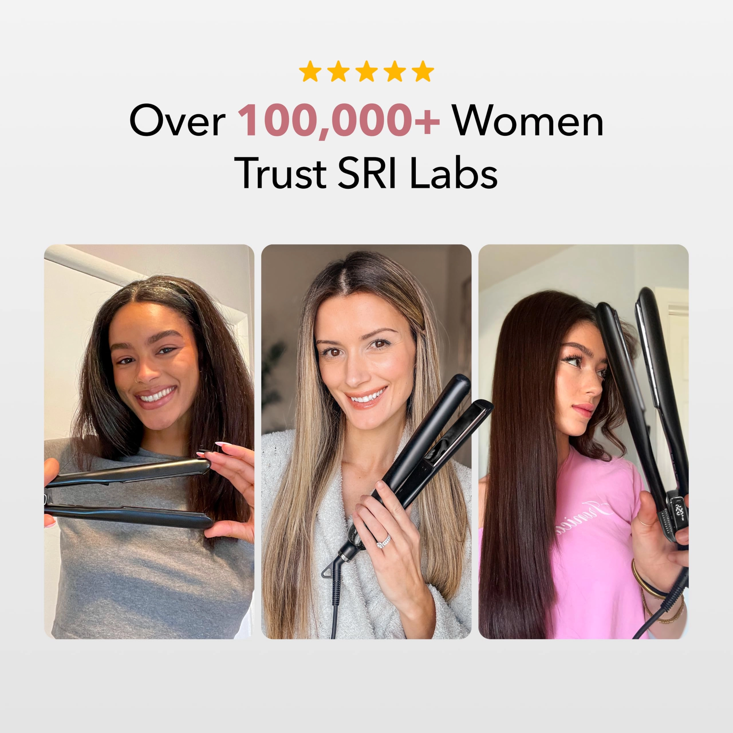 StyleQ - Flat Iron 12 Heat Settings Infrared