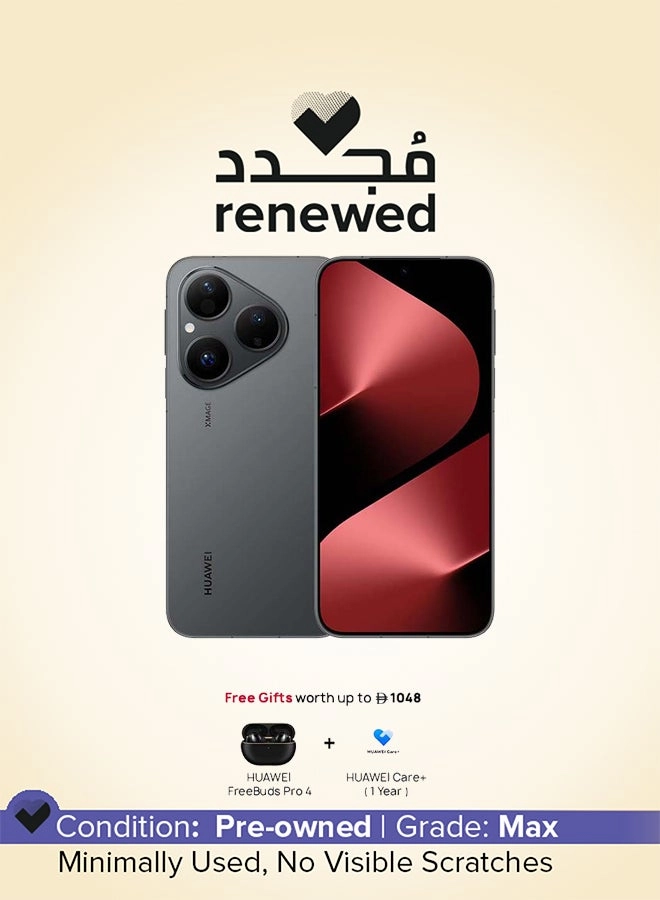 Huawei (Renewed) Pura 80 Pro - 16GB 512GB + Freebuds Pro4 + Care+ - 15 months