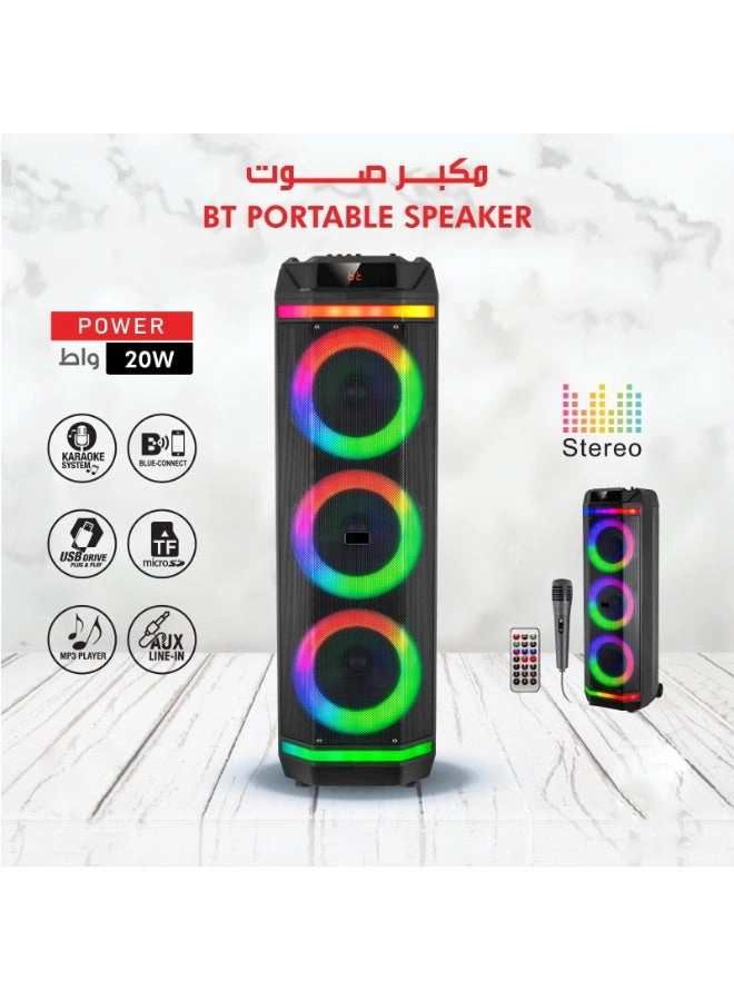 High-Power Portable Speaker - 20W
