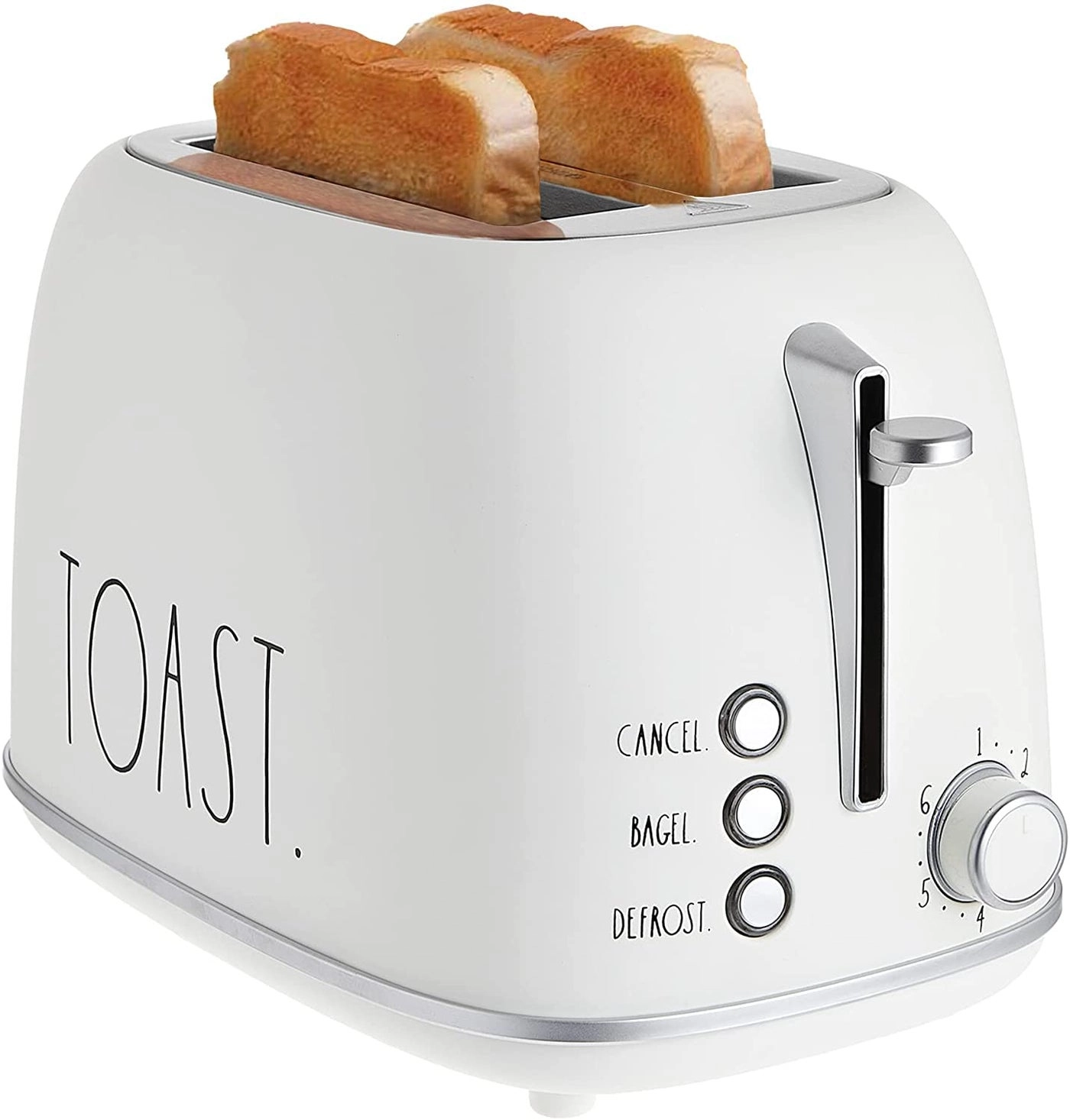 Rae Dunn Retro Rounded Bread Toaster - 2 Slice