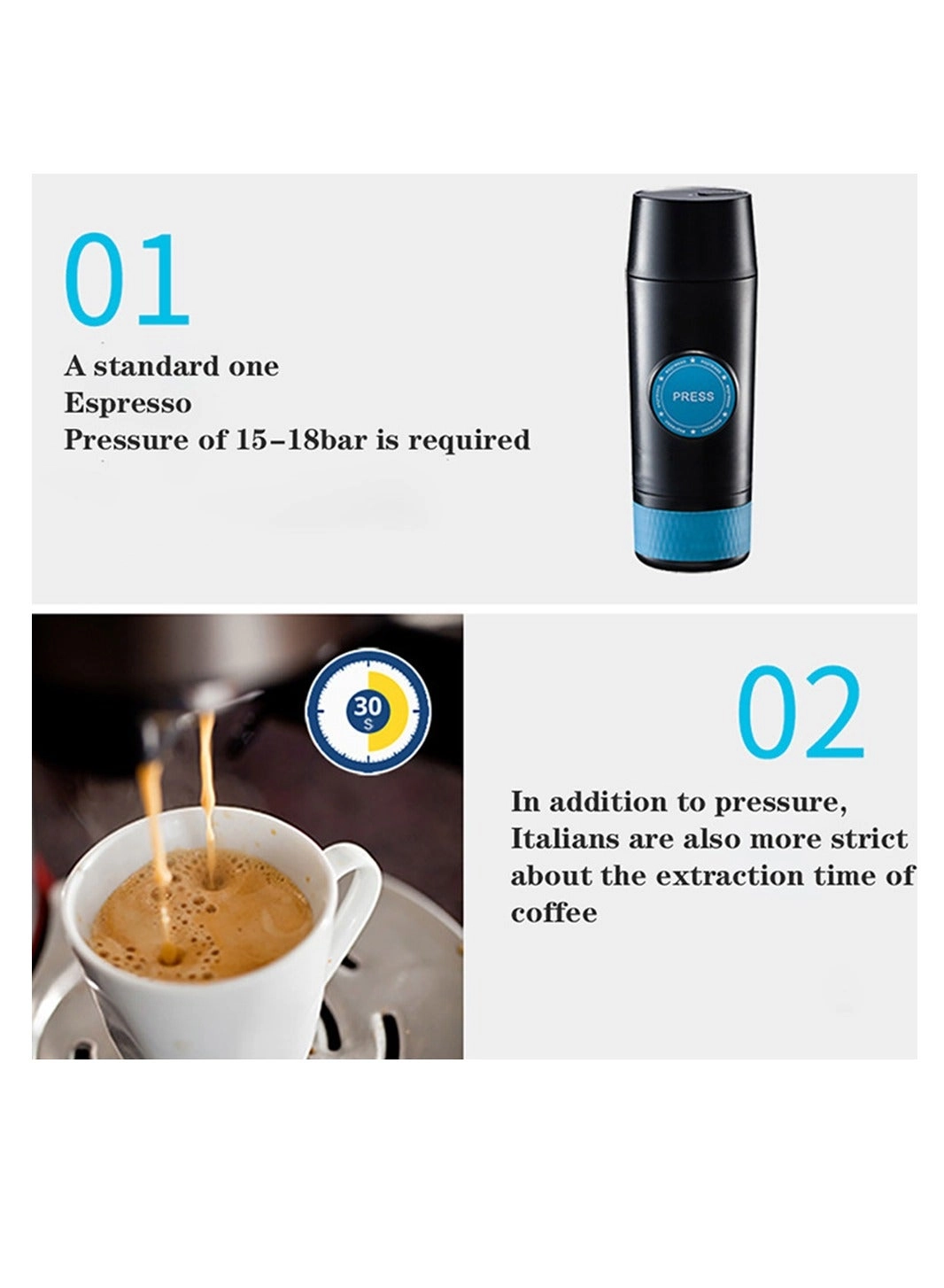 Mini Portable Electric Coffee Machine