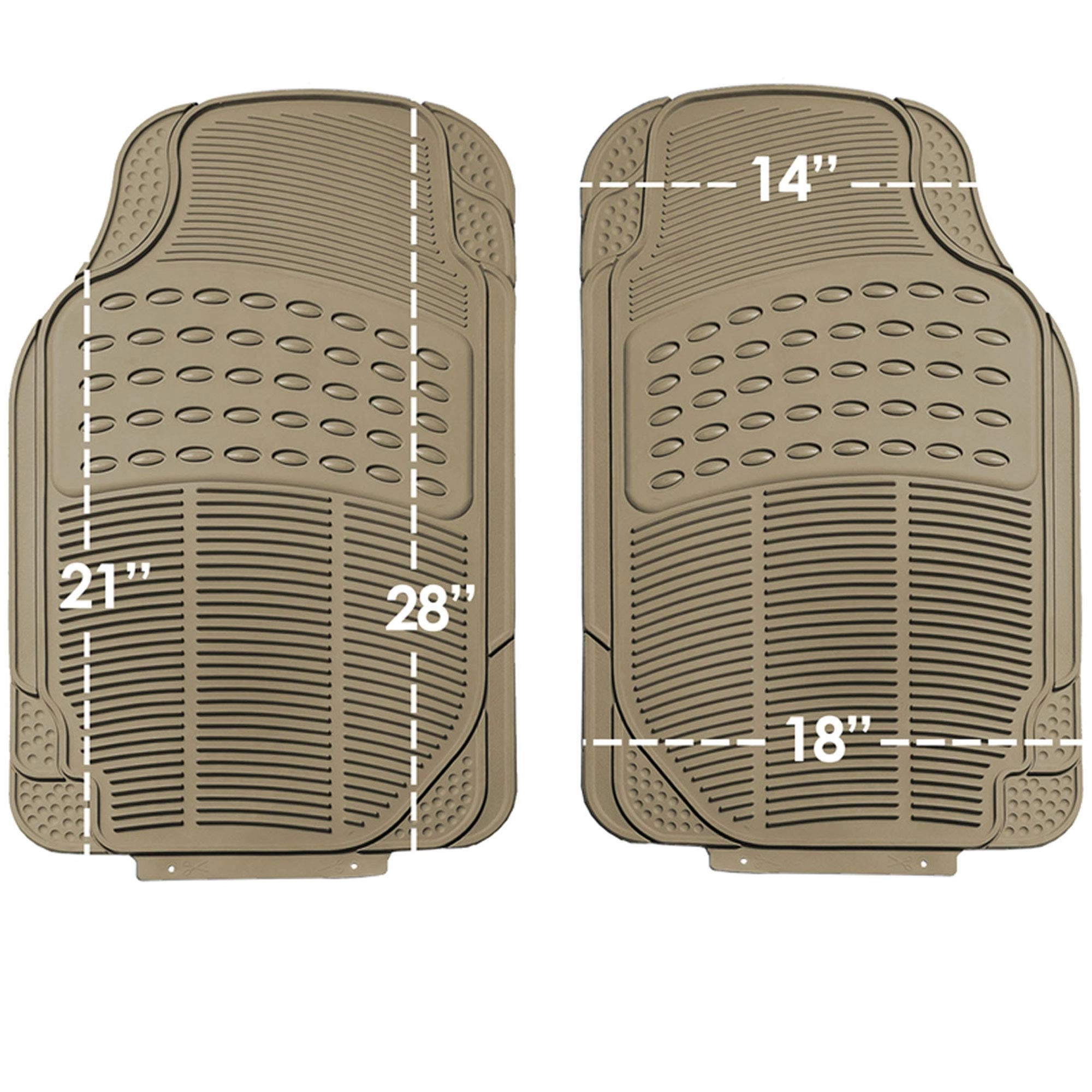 Climaproof Trimmable Non-Slip Vinyl Floor Mats - Universal Fit