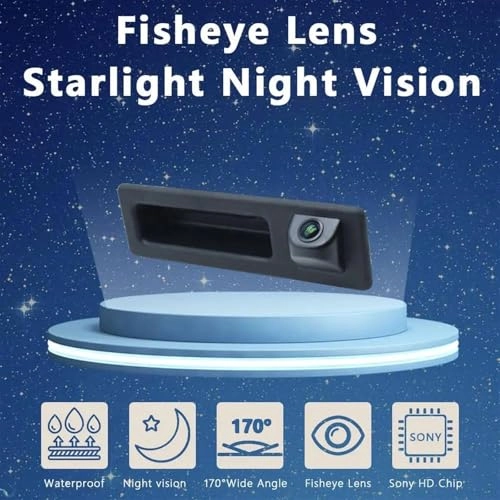 Rear View Camera - Night vision Wire AHD 720P