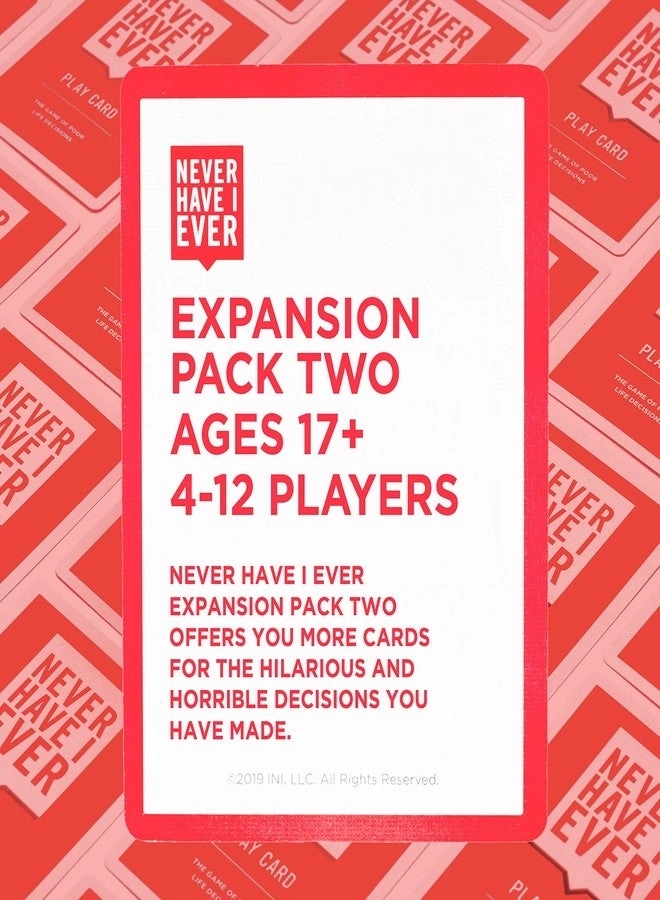 Expansion Pack Two - Ages 17 +