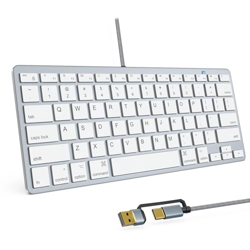 Ultra-Slim Mini Wired Keyboard - Wired