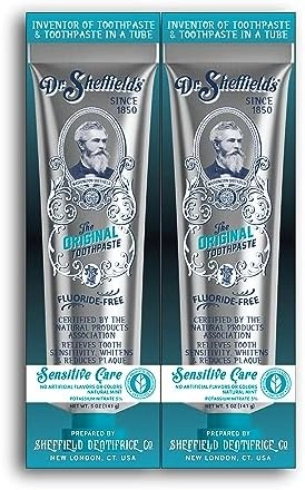 Dr. Sheffield's Certified All Natural Sensitive Toothpaste 150ml