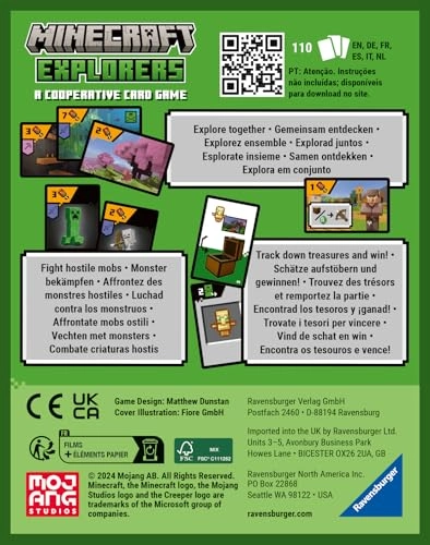 Minecraft Explorers - Cooperative Card Game