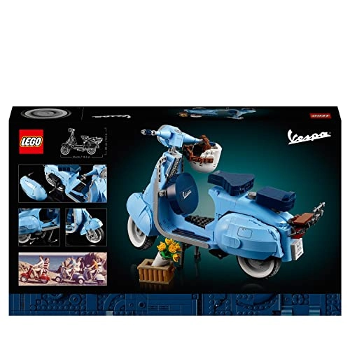 Vespa 125 (10298) - 1106 pieces pastel blue