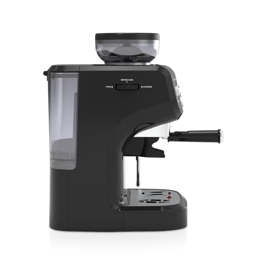 19-Bar Coffee Maker - Integrated Conical Burr Grinder 2L
